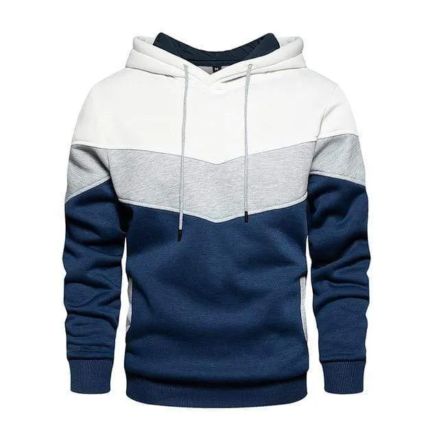 Mens Fleece Hoodies  Autumn Winter Streetwear Hooded Sweatshirt Fashion Hoodie Casual hip hop Sweatshirt New Men Tracksuit