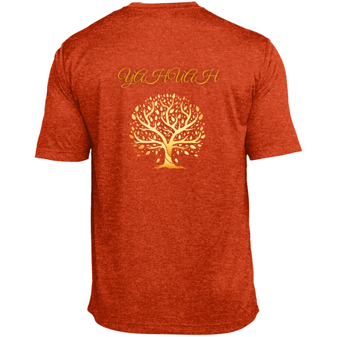 Yahuah-Tree of Life 01 Men's Designer Heather Performance T-shirt (5 Colors)