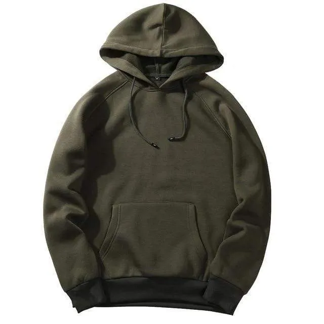 Autumn Fashion Hoodie Male Warm Fleece Coat Hooded Men Brand Hoodies Sweatshirts EU Size