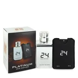 24 Platinum Oud Edition Eau De Toilette Concentree Spray    0.8 oz {Pocket Spray (Unisex) By Scentstory