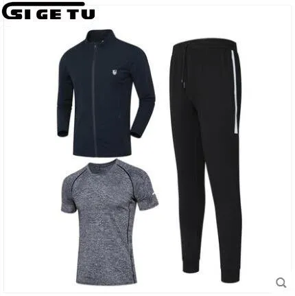 Autumn And Winter Men's Tracksuits Outwear Sweatshirts Sportwear Sets