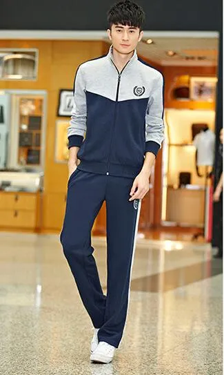 Sportwear Men Sport Suit Outdoor Sports Wear Autumn Long Sleeve