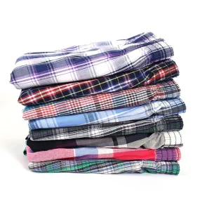 5Pcs/lot  Boxer Men Thin Summer Underwear Cotton Man Breathable