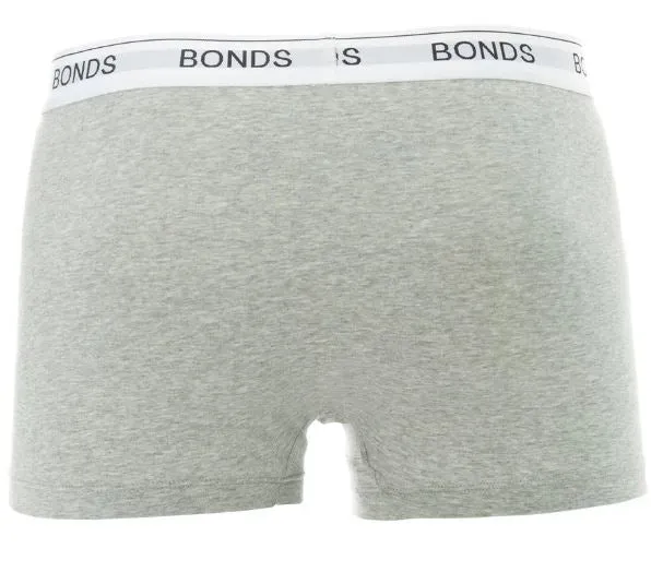 15 X Mens Bonds Guyfront Trunks Underwear Undies Grey Marle