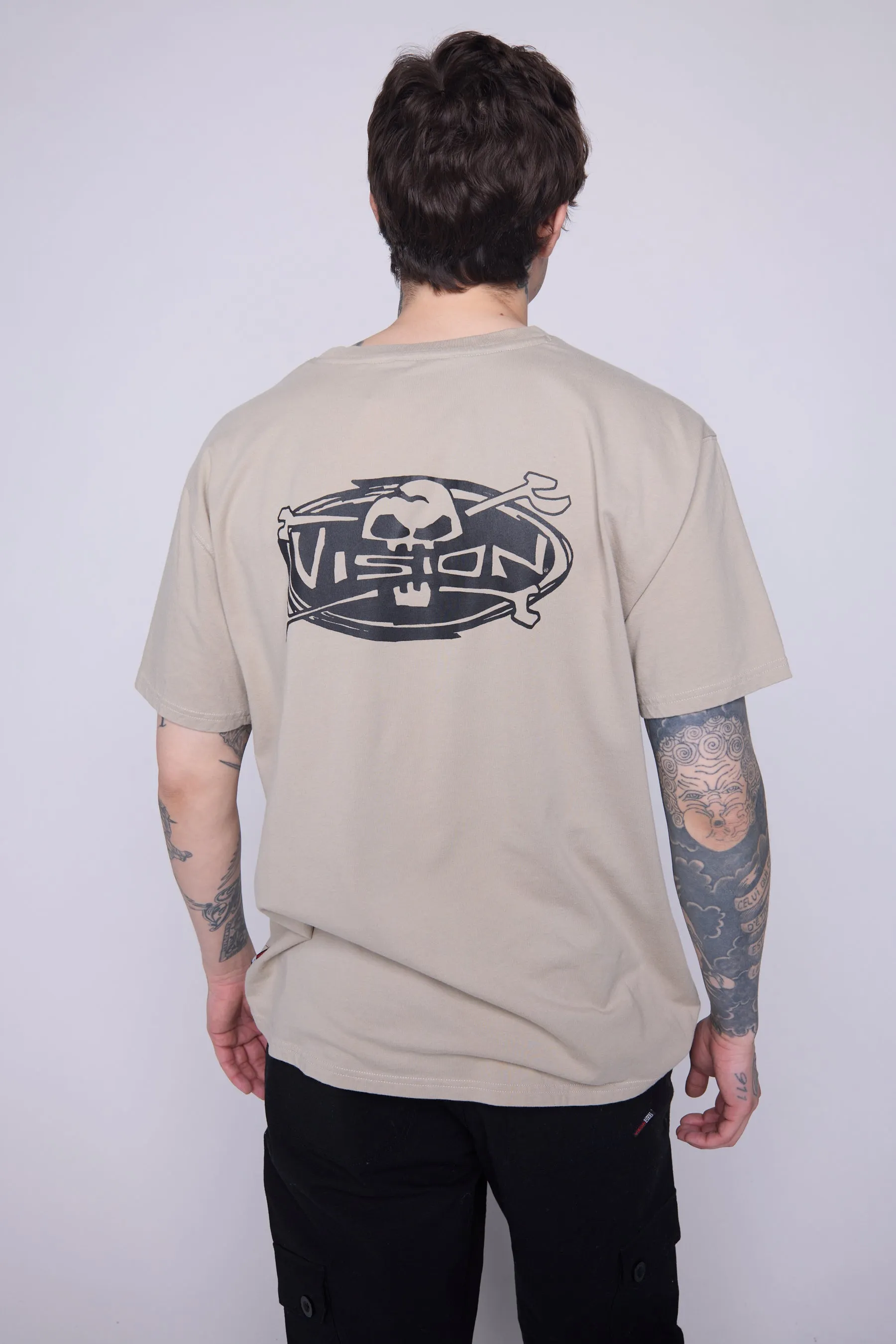 Skull Logo T-Shirt - Mushroom