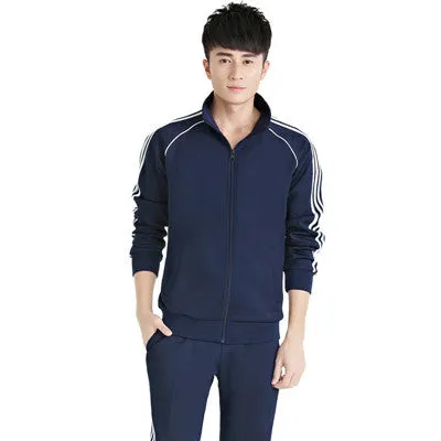 Unisex Sportwear Set Brand Men Sport Suit Long Sleeve Sweatshirts