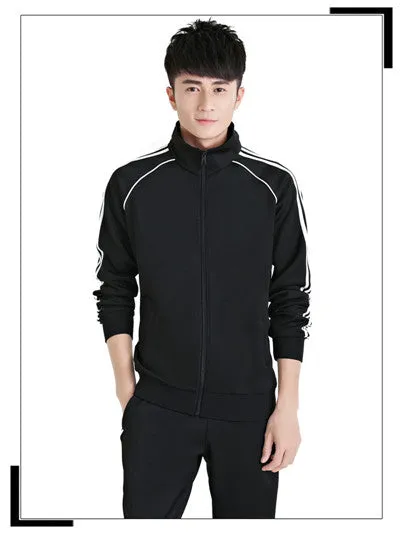 Unisex Sportwear Set Brand Men Sport Suit Long Sleeve Sweatshirts