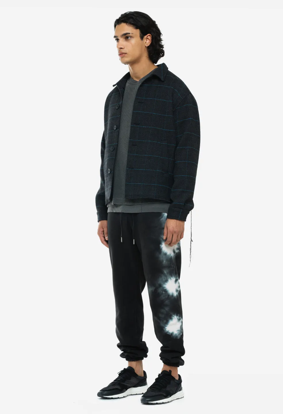 LA Sweatpants / Black Shibori