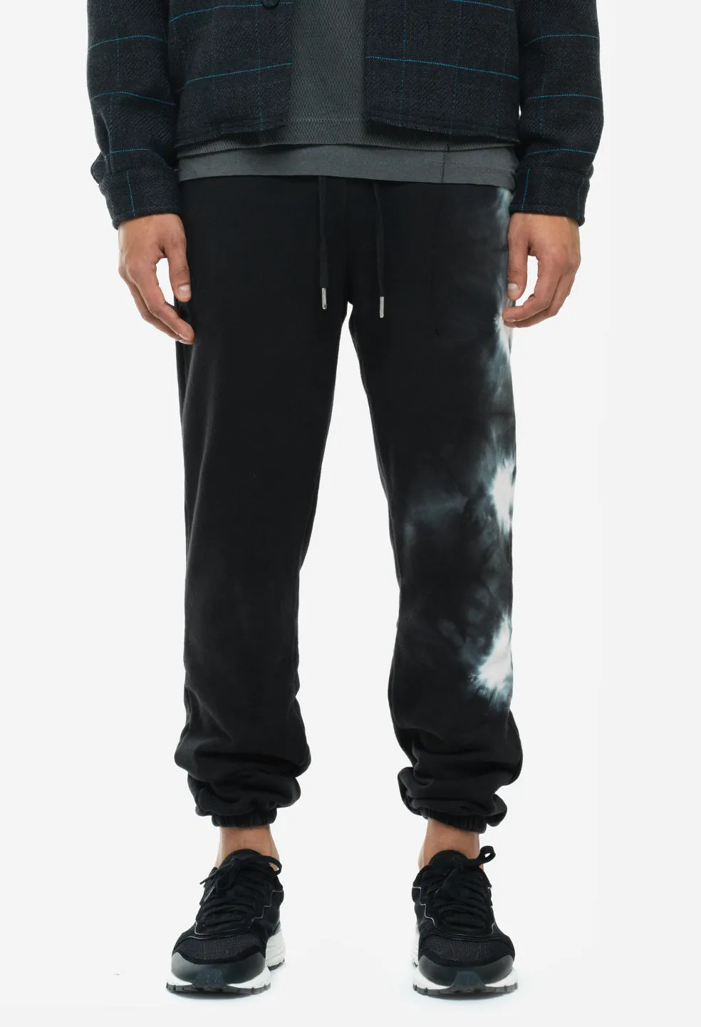 LA Sweatpants / Black Shibori