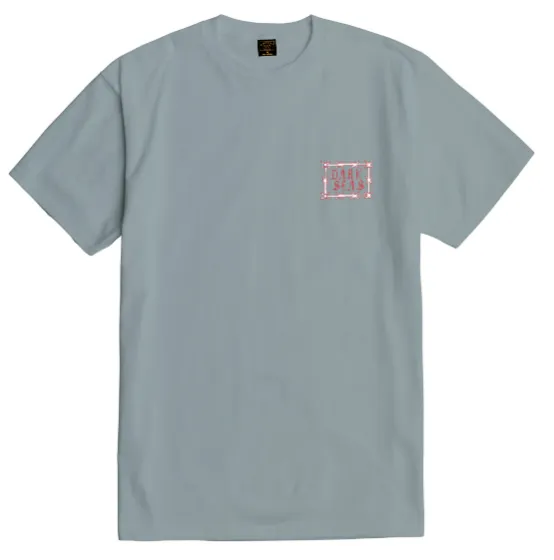 DARK SEAS - TRESPASS STOCK T-SHIRT - LIGHT BLUE