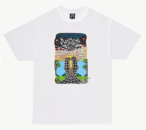 AFENDS - NEXT LEVEL- BOXY GRAPHIC T-SHIRT - WHITE