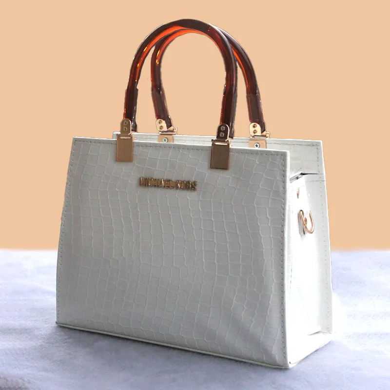 White Fancy Handbag for women