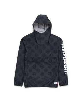 Anorak Herschel Homem Windbreaker Hip Pack Multi Cross Black - Independent