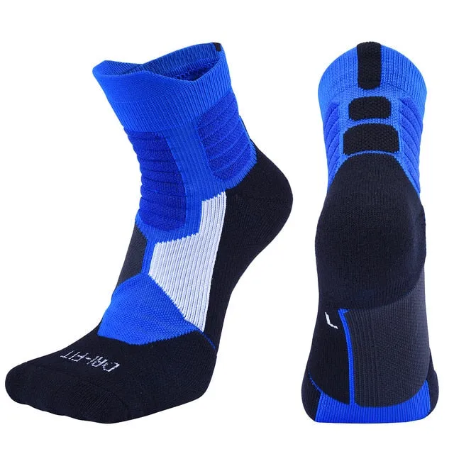 Ashore Shop Unisex Running Fitness Compression White Socks