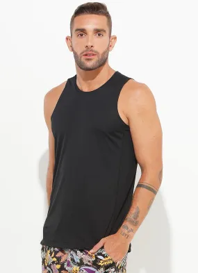 A.O.P Tank (Black) UPF 50 