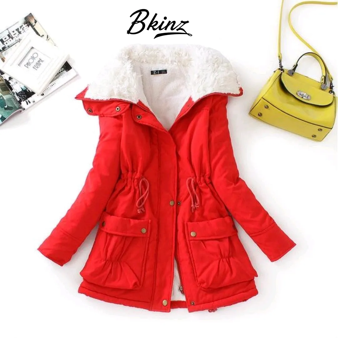 women Winter  Coat  Slim Snow Outwear Jacket Thick Cotton