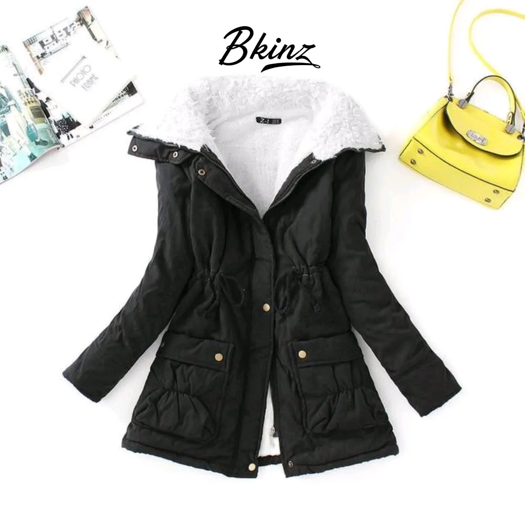 women Winter  Coat  Slim Snow Outwear Jacket Thick Cotton