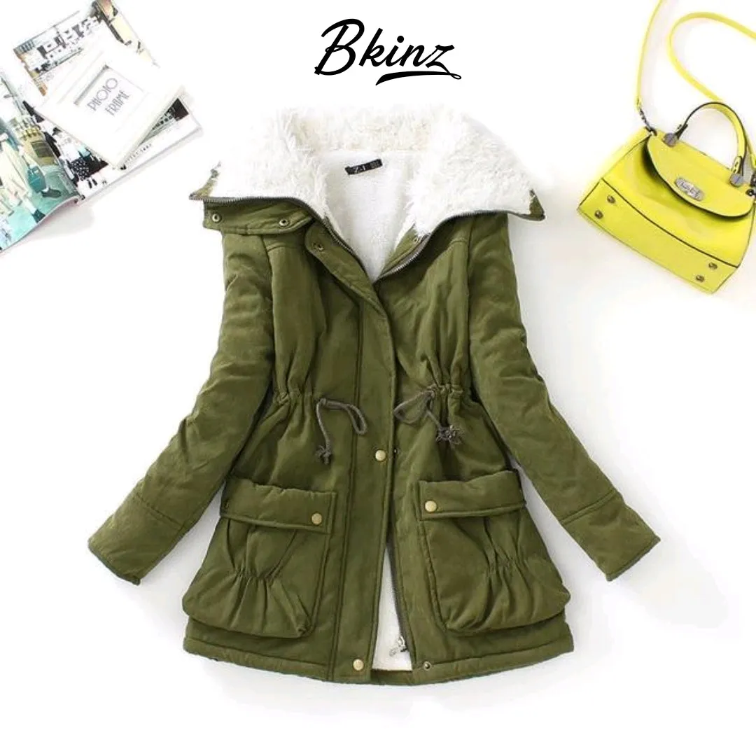 women Winter  Coat  Slim Snow Outwear Jacket Thick Cotton