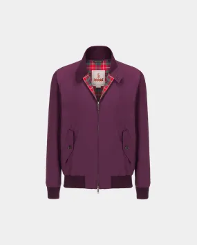 Baracuta G9 Harrington (plum)