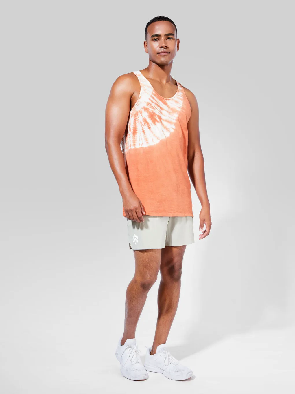 BARRY'S RUST TIE DYE LIFESTYLE TANK