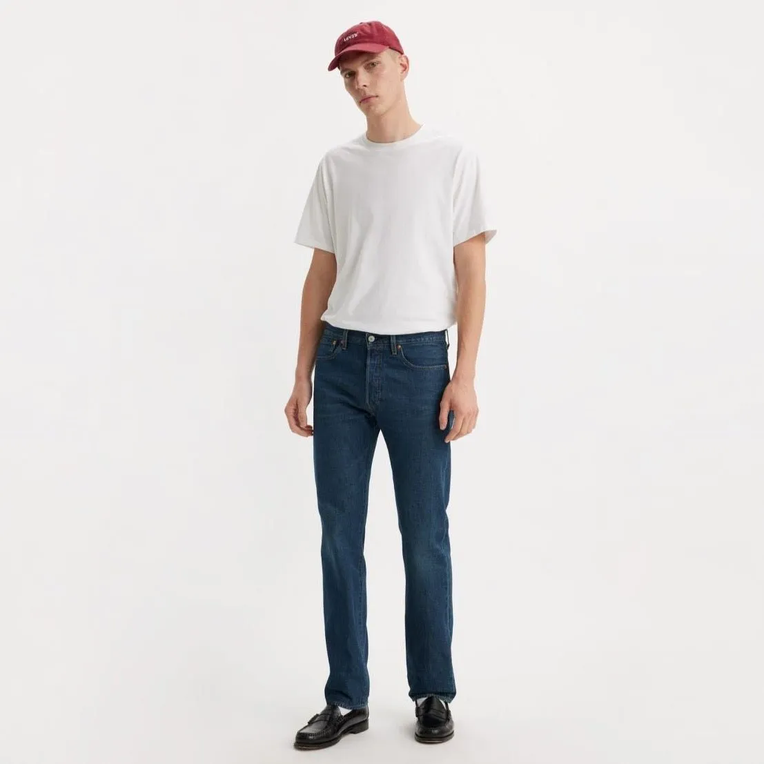 Levi’s 501 ITS NOT TOO LATE Dark Indigo - Worn In