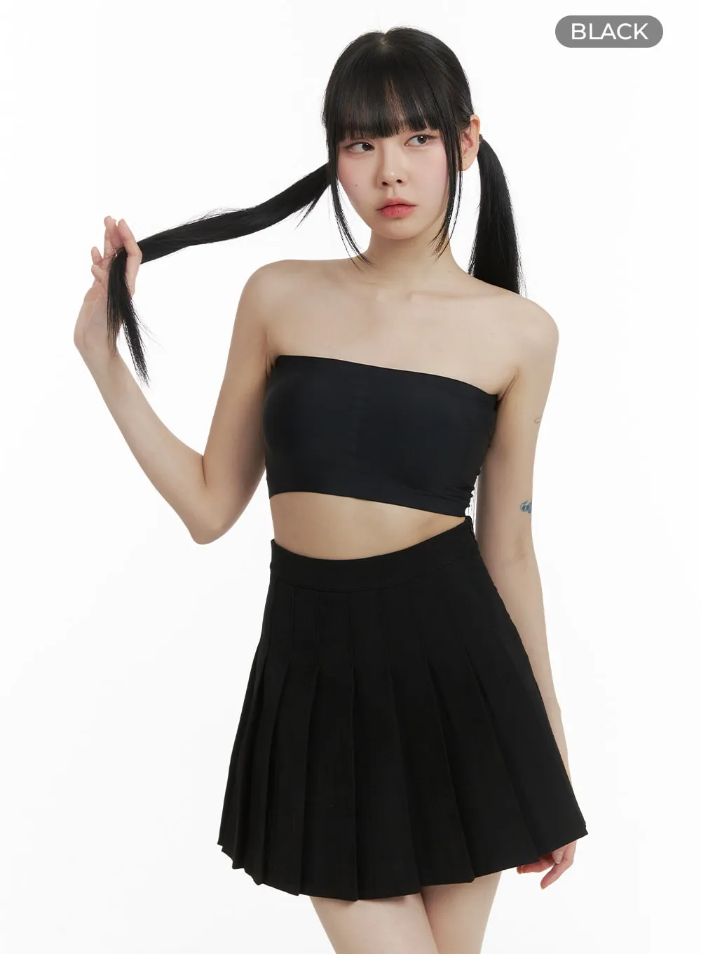 Basic Tube Crop Top OM426