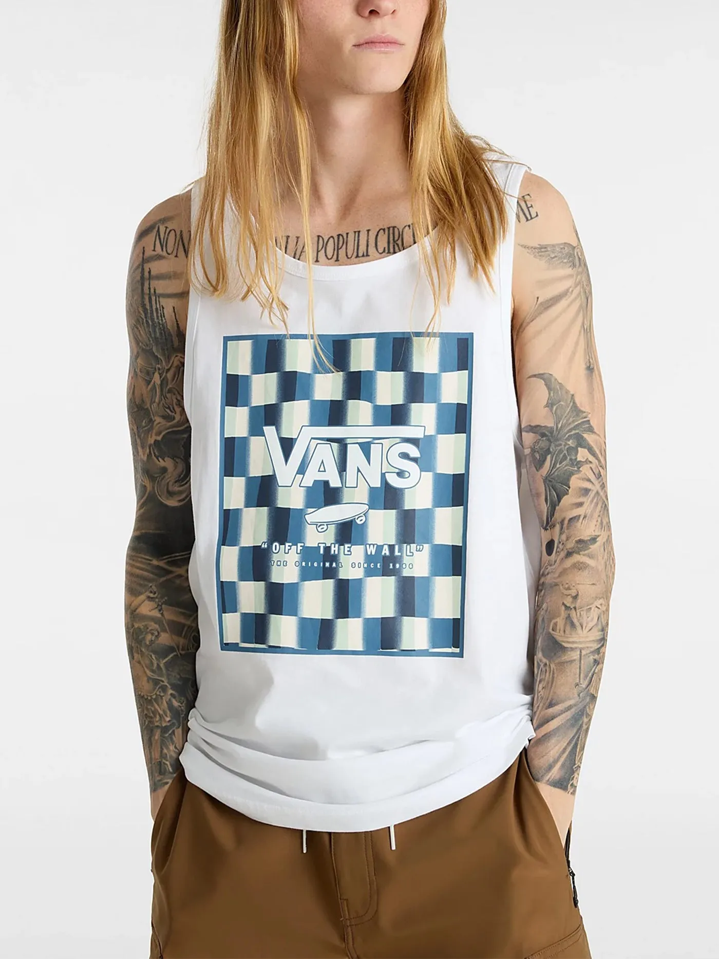 Print Box Tank Top