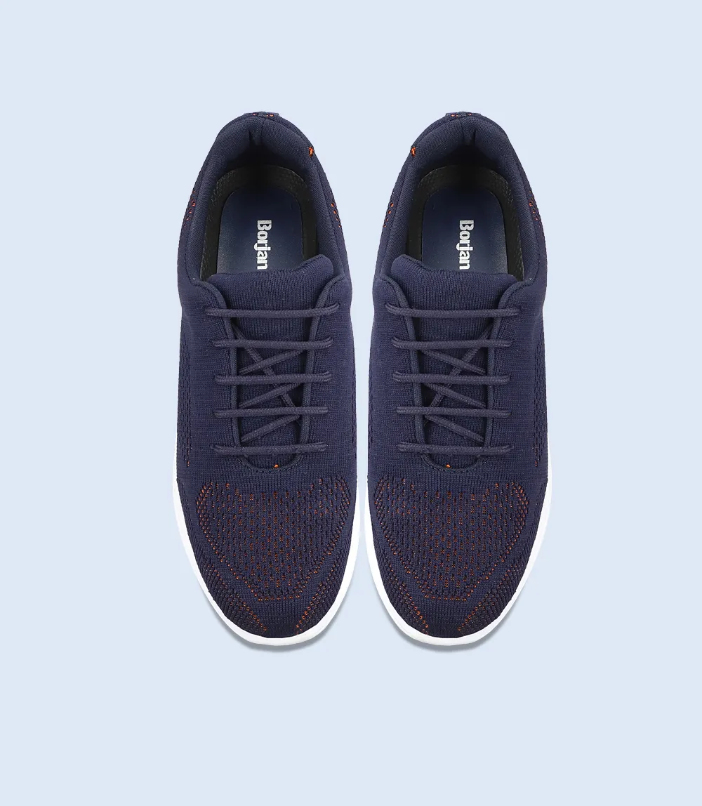 BM5823-NAVY/ORANG-Men Sport Shoes