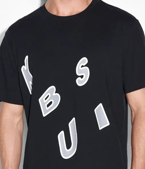 KSUBI Letters Kash Ss Tee Jet Black