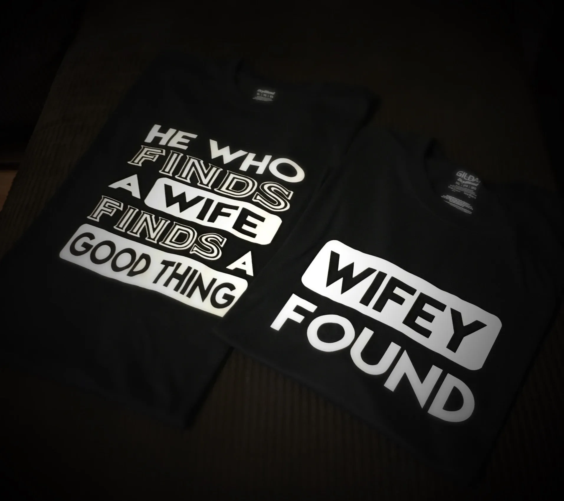 Family - He Who Finds A Wife/Wifey Found T-Shirt