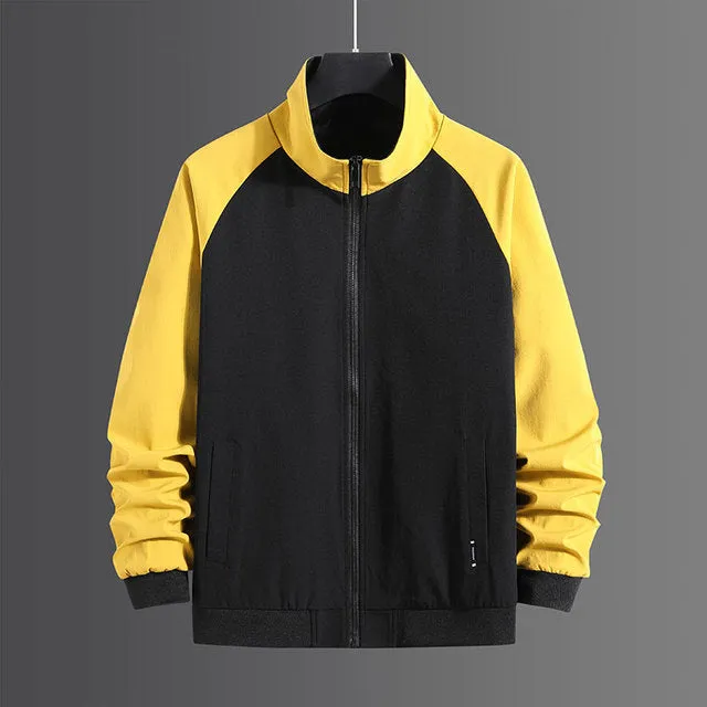 Spring And Autumn Men Baseball Jacket