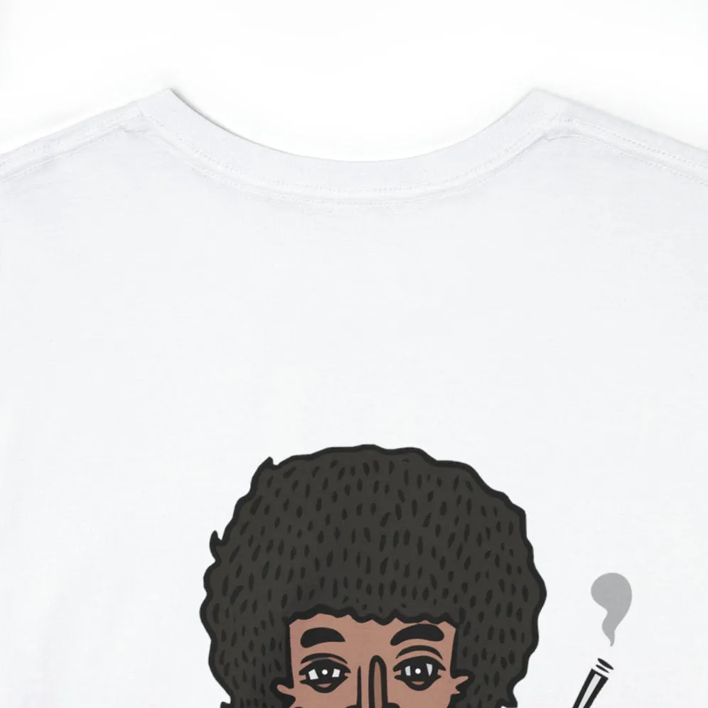 Hendrix Vibe Cotton T-Shirt by Rodrigue Artist