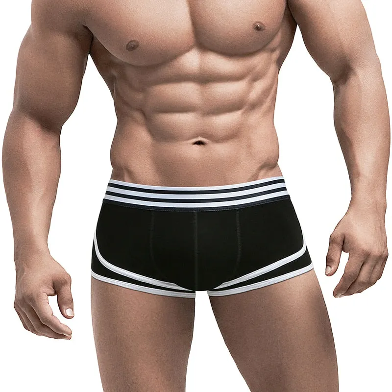 Men underwear Cotton Boxers Male shorts Soft Comfortable Underpants