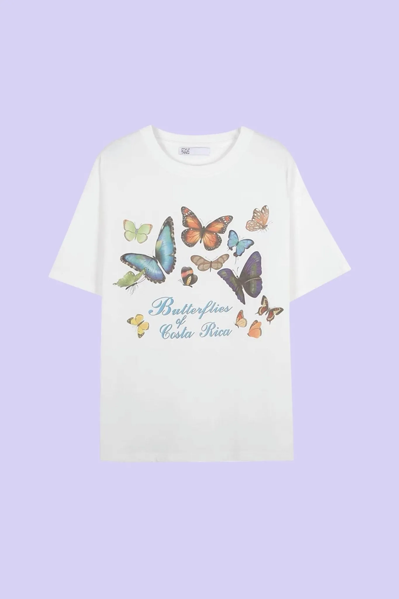 Butterfly oversized T-shirt