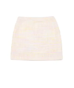 By Debra Girls Pastel Tweed Straight Skirt