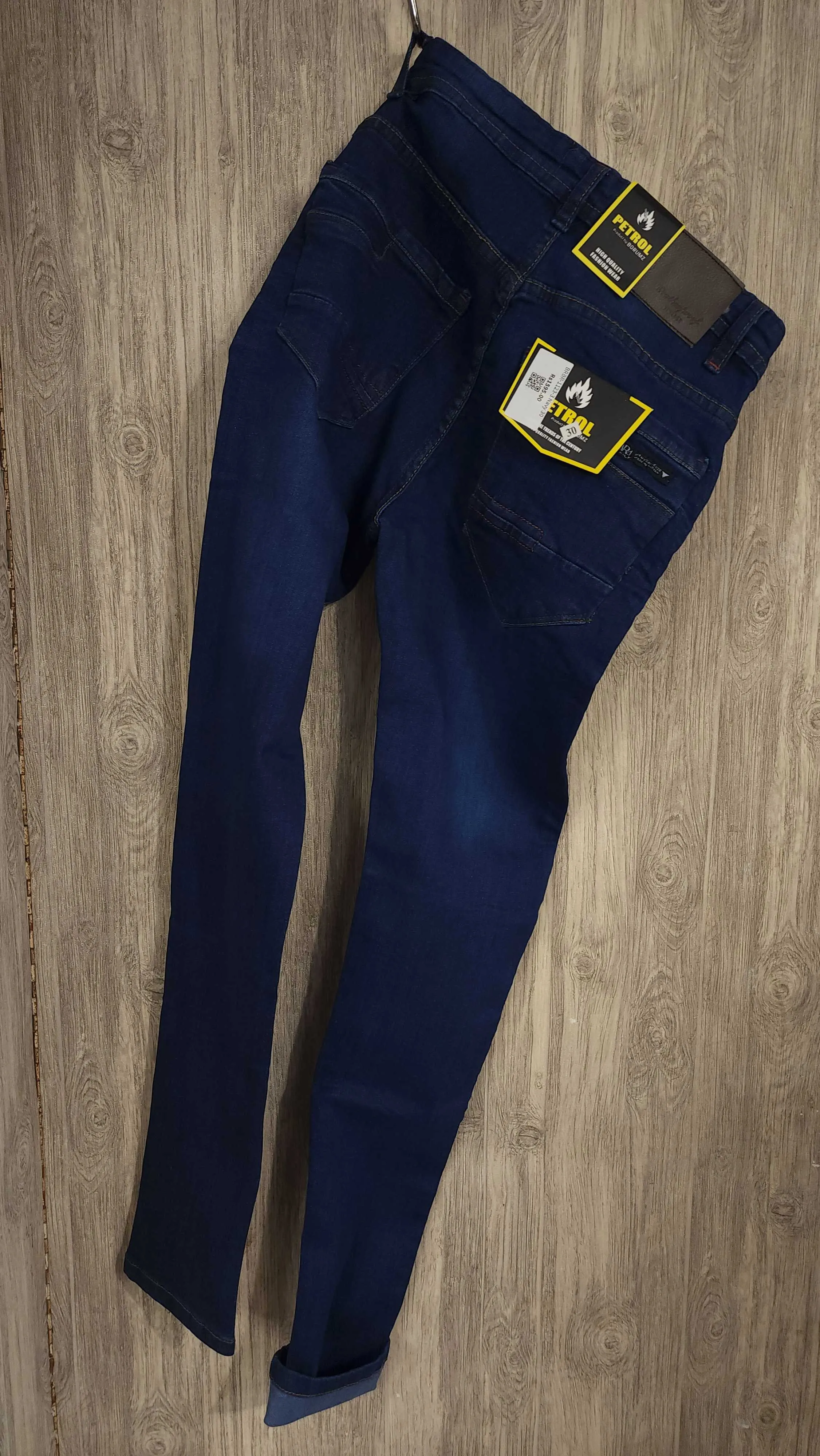 Navy Denim Pants