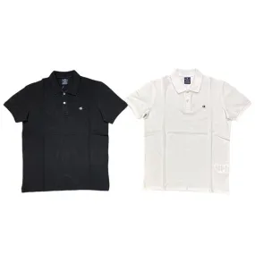 Champion 2 Men's short sleeve polo shirt 217540 KK001 NBK-WHT black and white