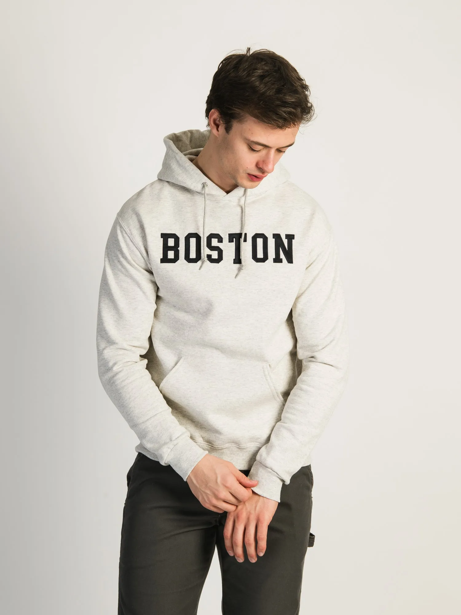 HOTLINE APPAREL BOSTON EMBROIDERED HOODIE