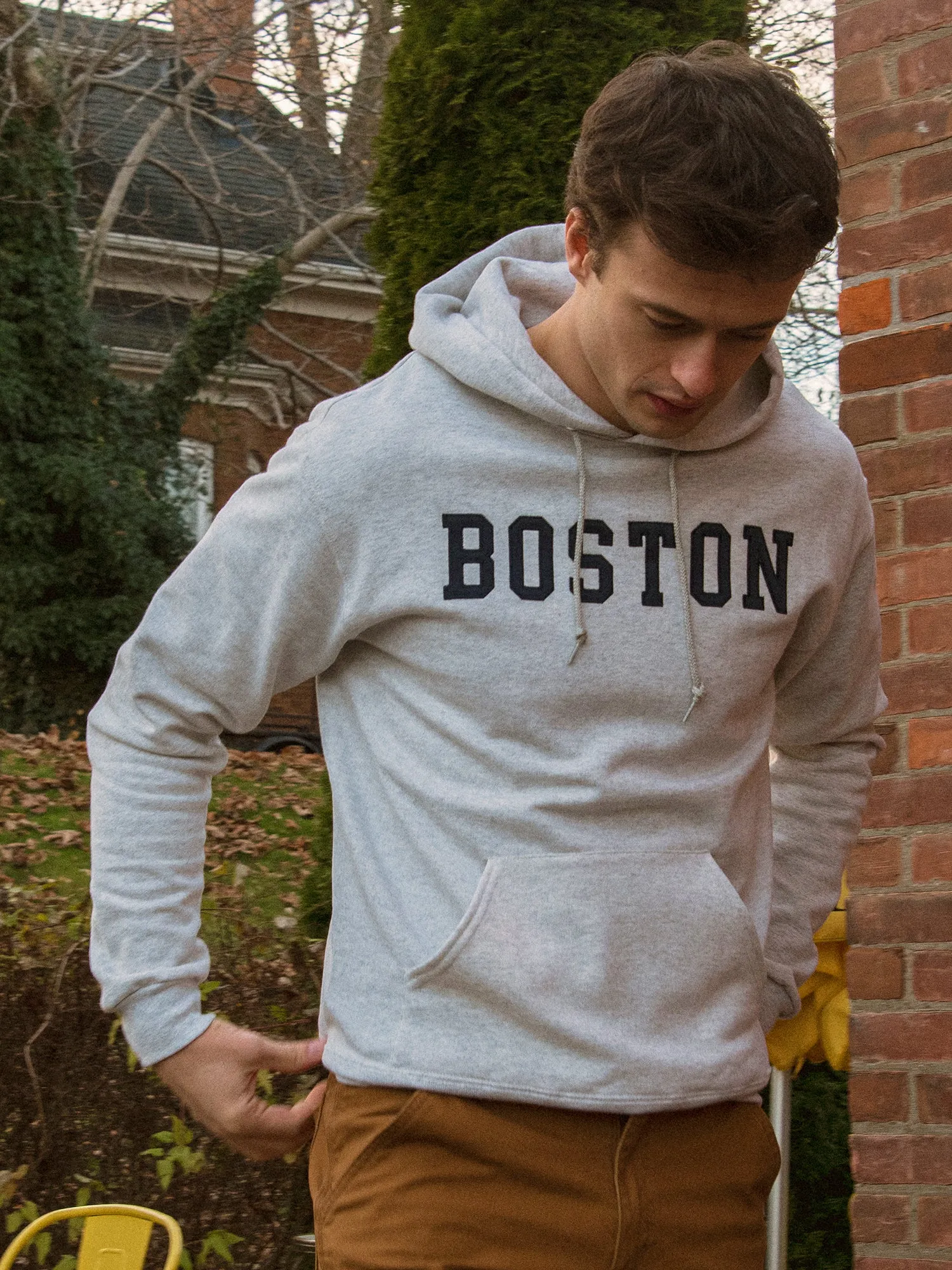 HOTLINE APPAREL BOSTON EMBROIDERED HOODIE