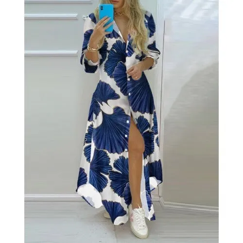 spring and summer fashion sexyblouse dress