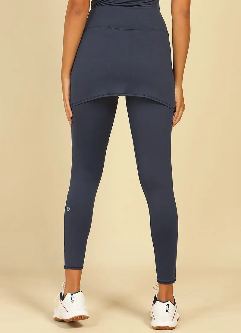 Comfort Skirted Legging (Dark Navy)