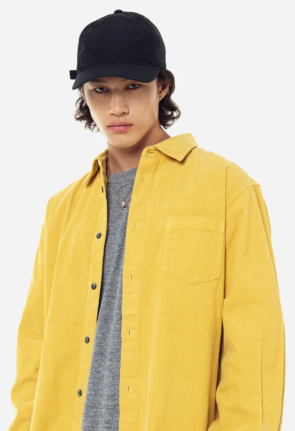 Corduroy Shirt / Mustard