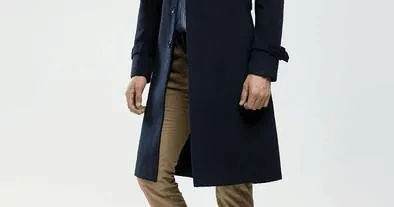 Runway Trench Coat For Men