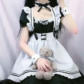 Cosplay Black Maid Dress AD12508