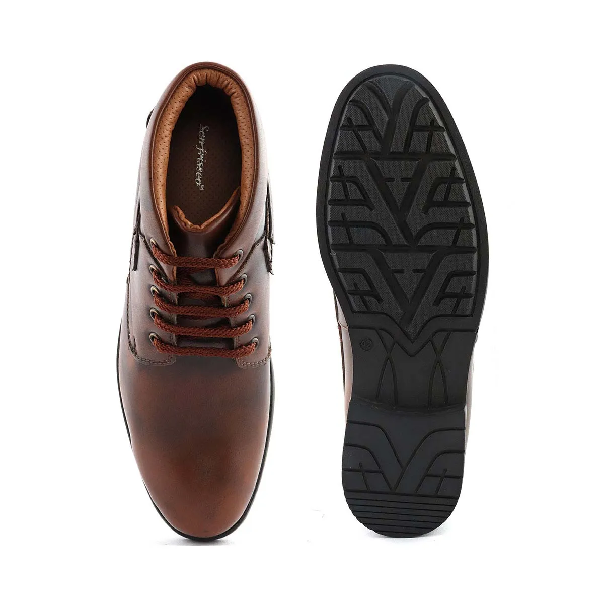 San Frissco Men Tan Casual Shoes