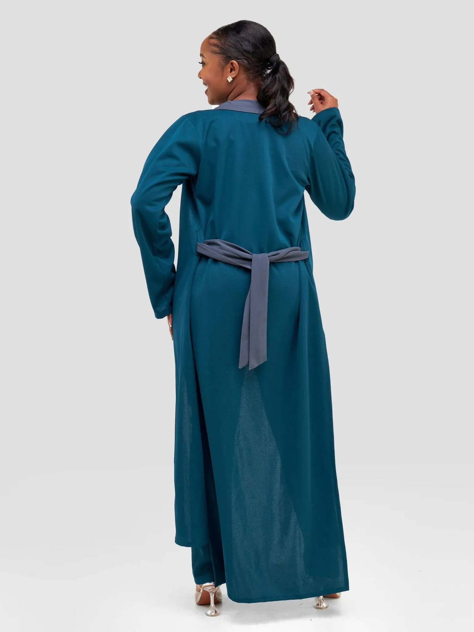 Curves BD Pants Set - Dark Teal