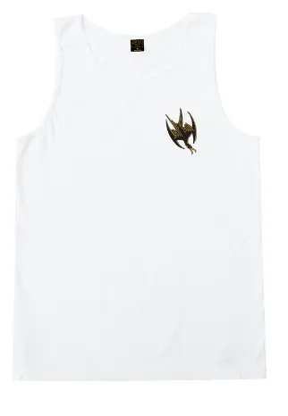 DARK SEAS ISLAND OF ALOHA STOCK TANK TOP - White