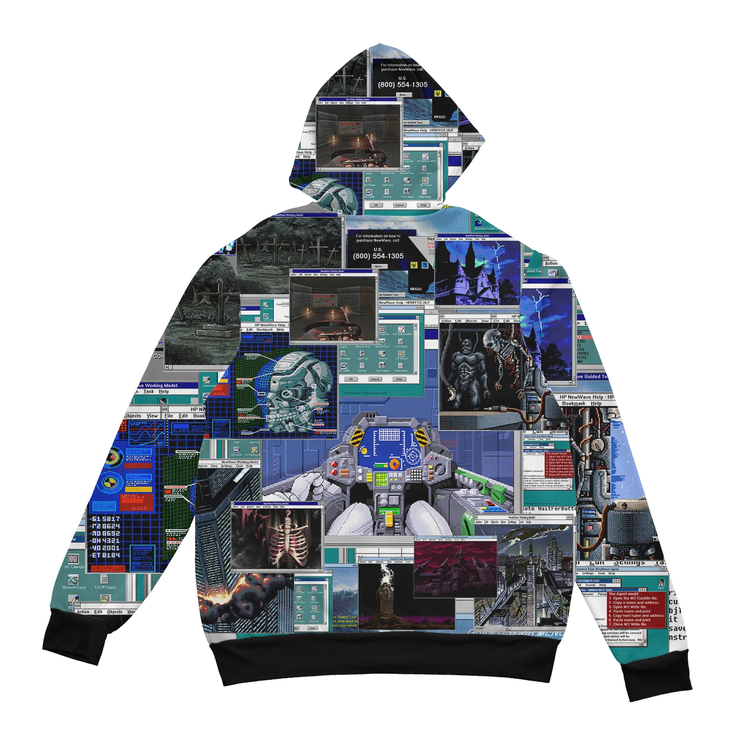 Cyberdemon Zip Up Hoodie