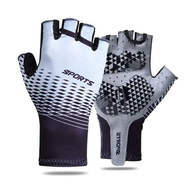 Men Half Finger Cycling Gloves Summer Women Racing Bike Gel Gloves Road Bike Anti-slip Bicycle Sport Glove