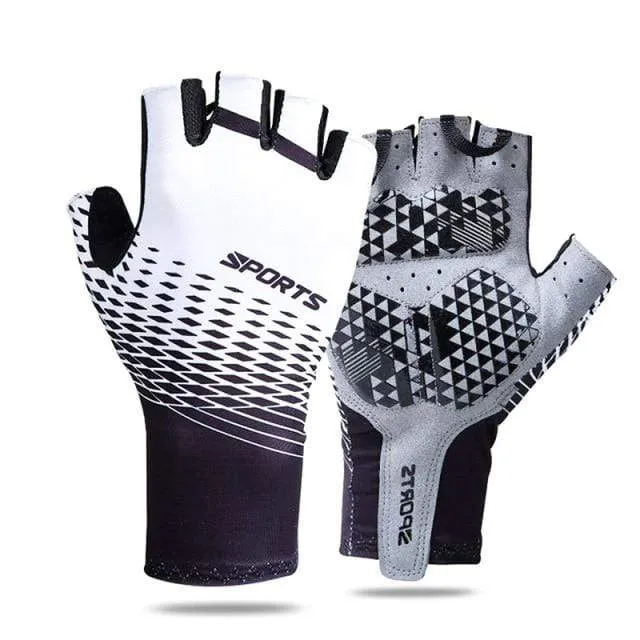 Men Half Finger Cycling Gloves Summer Women Racing Bike Gel Gloves Road Bike Anti-slip Bicycle Sport Glove